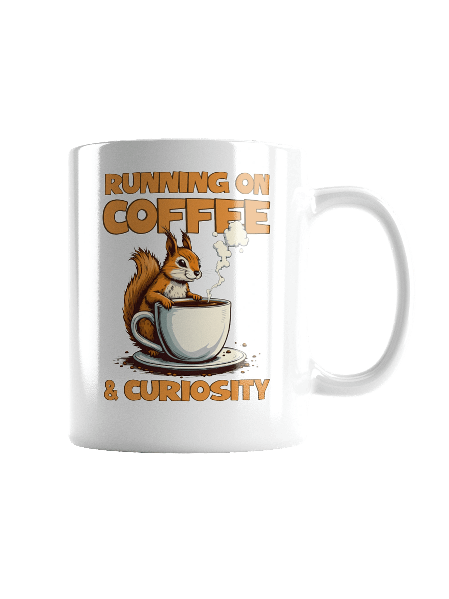 Curious Squirrel Coffee Mug product image (5)
