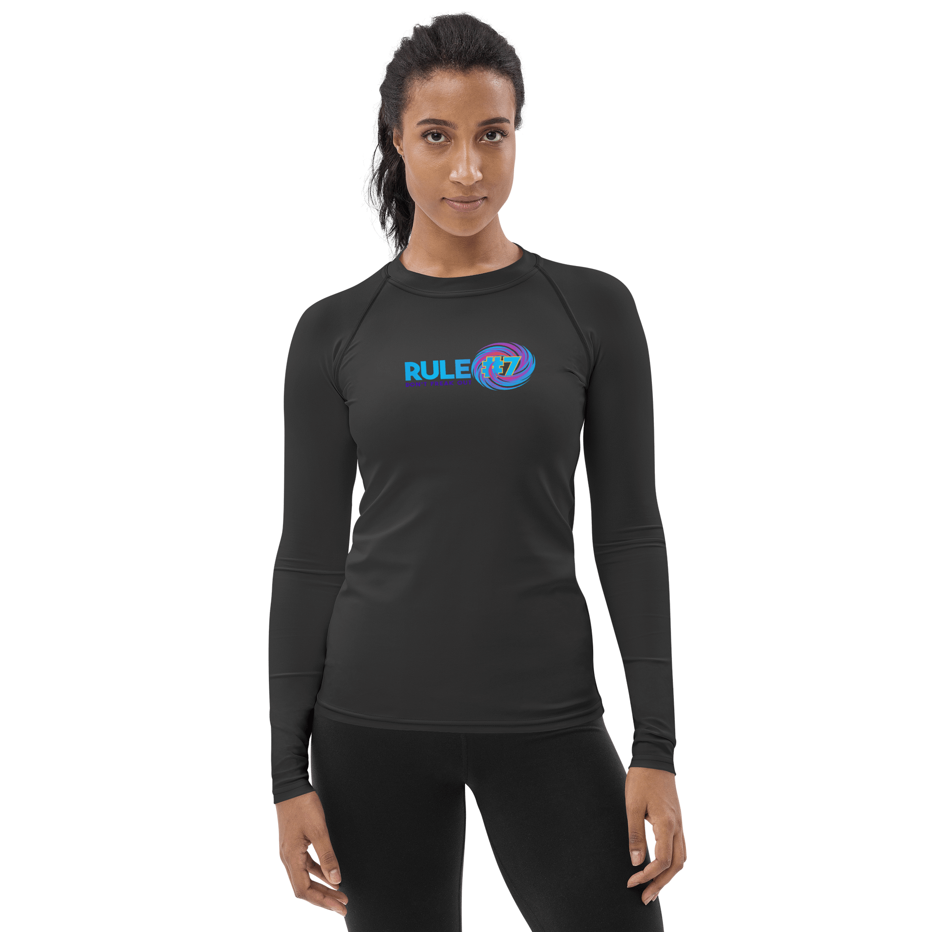 Rule #7 Women's Rash Guard Heat Wave product image (1)