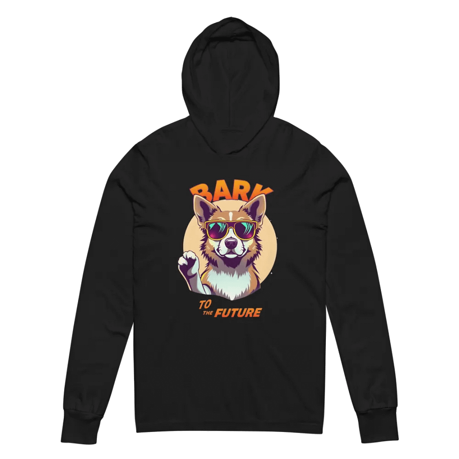 BARK to the Future Dog Hoodie Tee Bella+Canvas (Adult Unisex) product image (2)