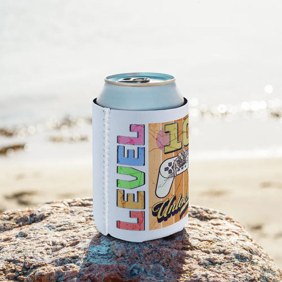 Level 10 Unlocked Gamer Can Cooler product image (9)