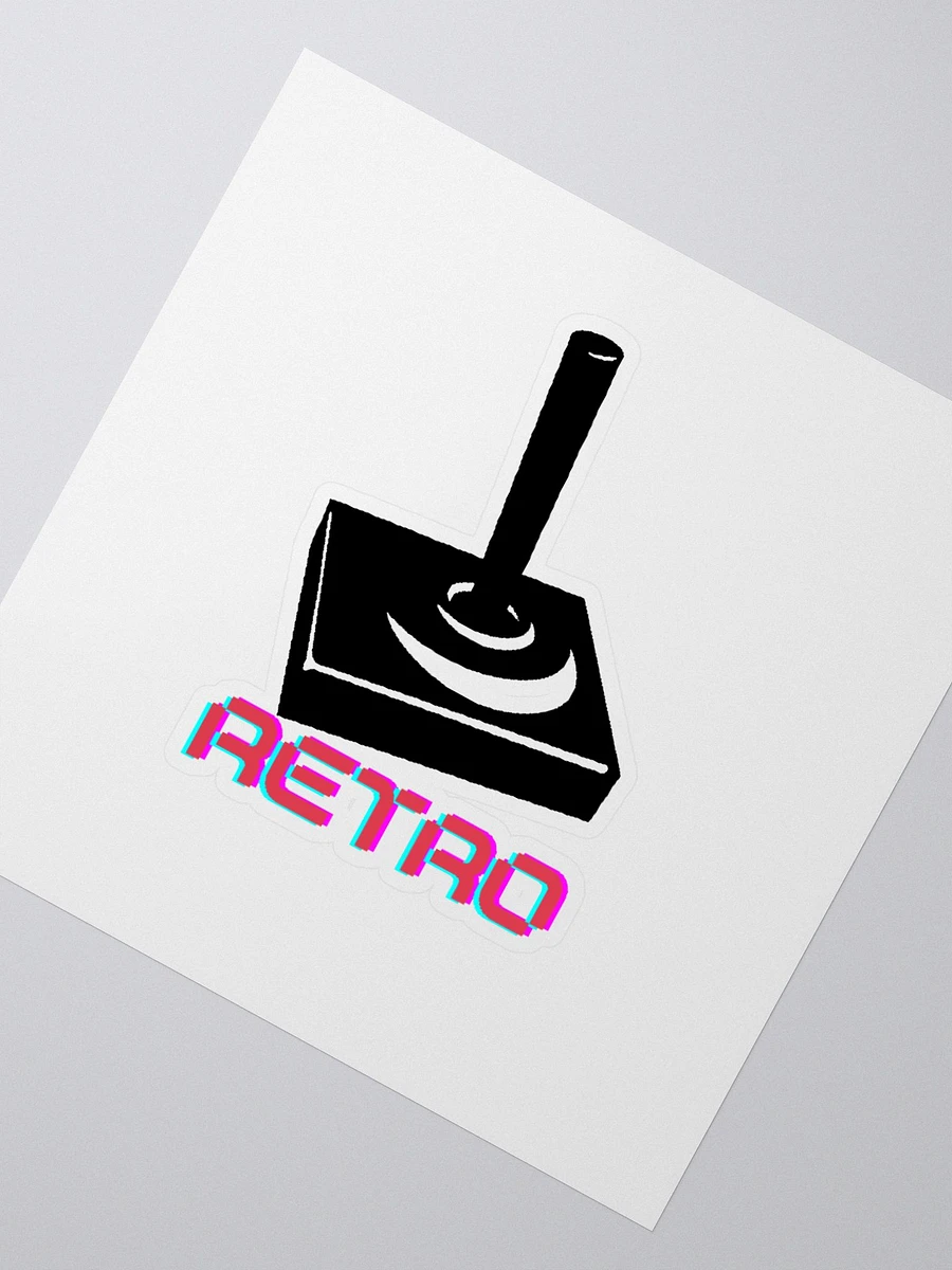 Retro Joystick Sticker product image (6)