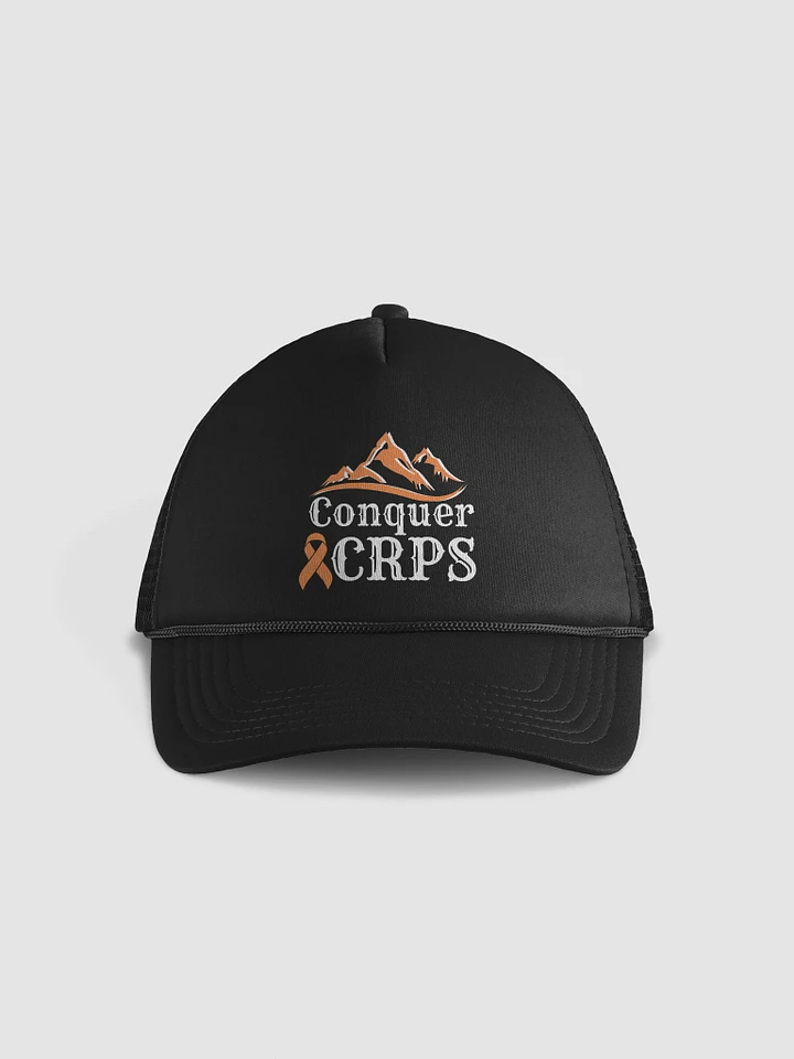 OFFICIAL Conquer CRPS Hat- White Print product image (1)