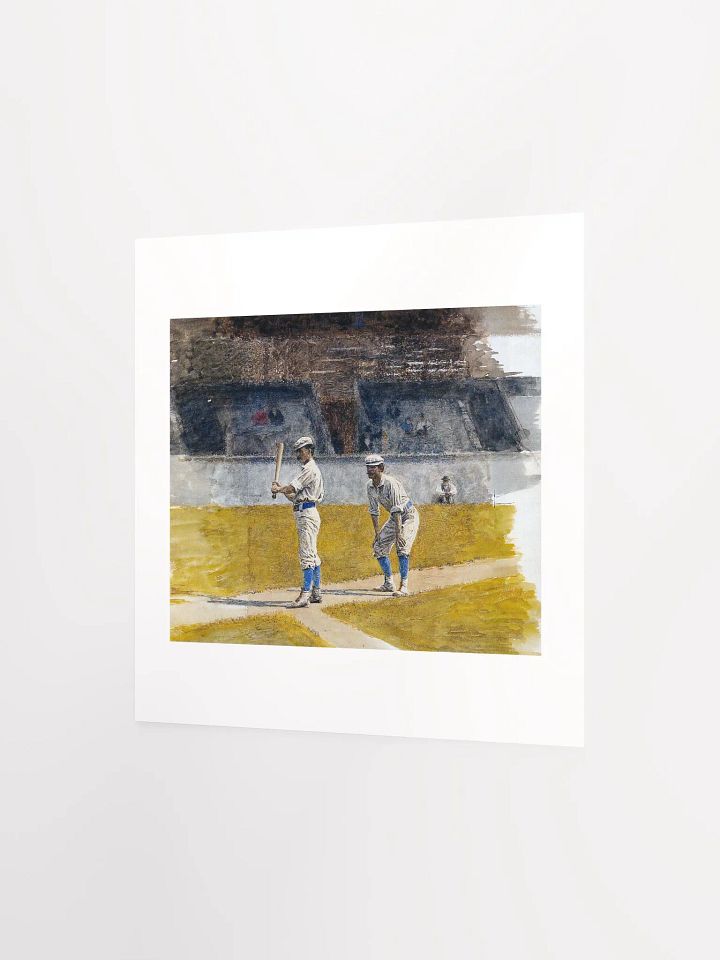 Baseball Players Practicing by Thomas Eakins - Print product image (3)