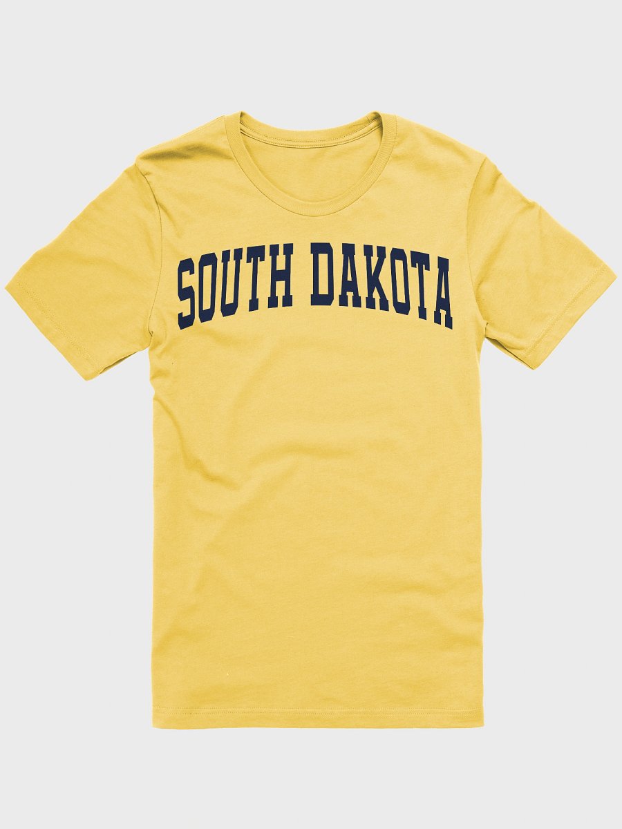 South Dakota Vintage Varsity Supersoft Unisex T-Shirt product image (1)