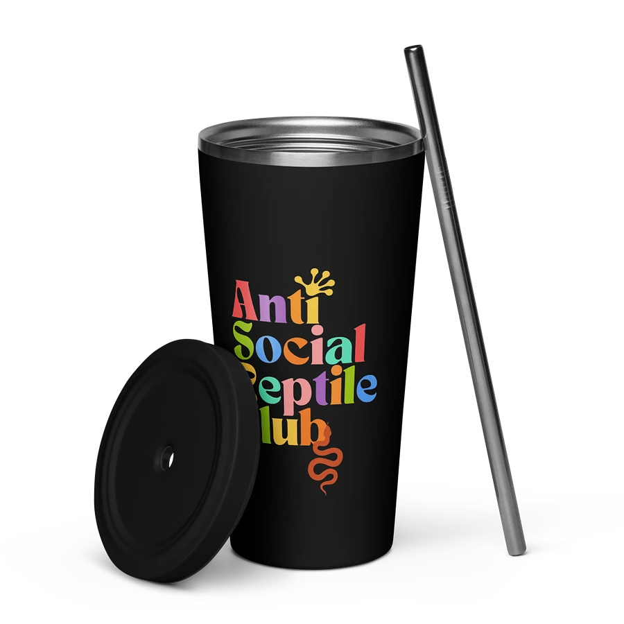 Colorful Insulated Tumbler: Anti Social Reptile Club Edition product image (5)