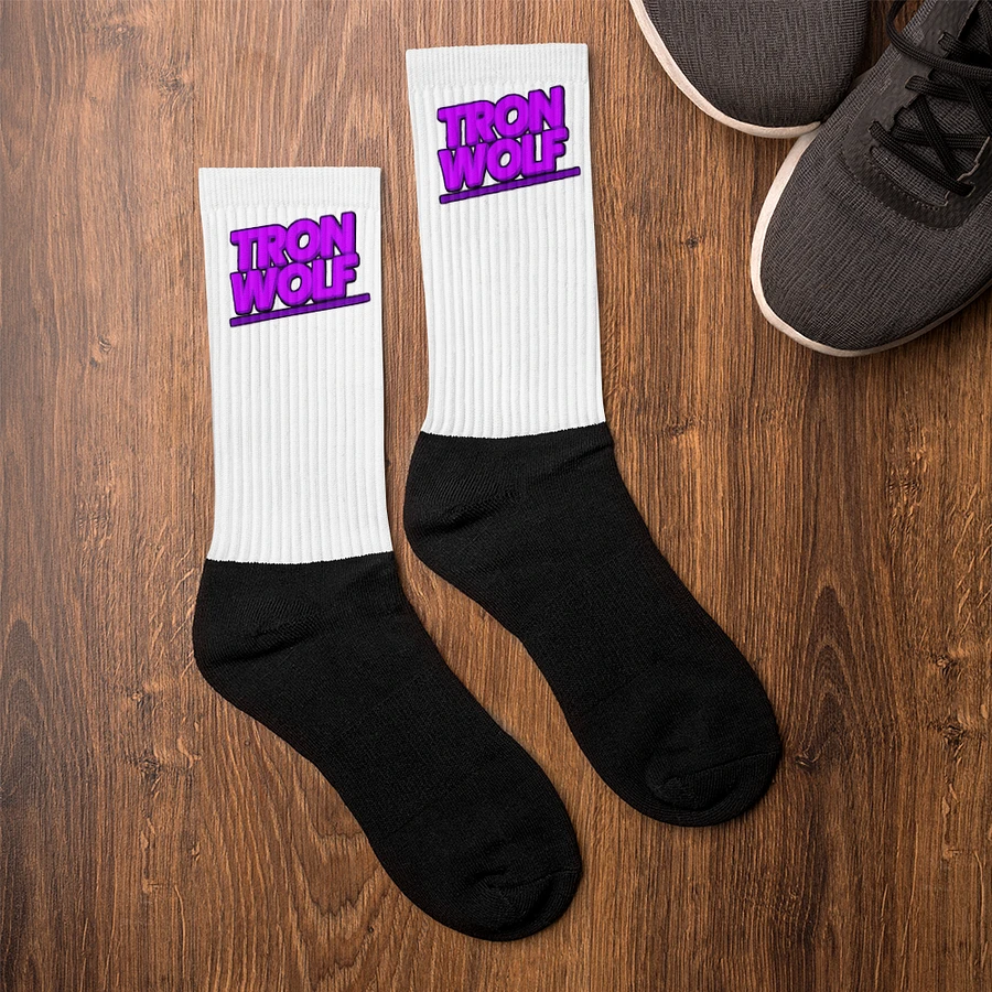 Funky TronWolf Socks! (JUST FOR THE FUNSIES) product image (8)