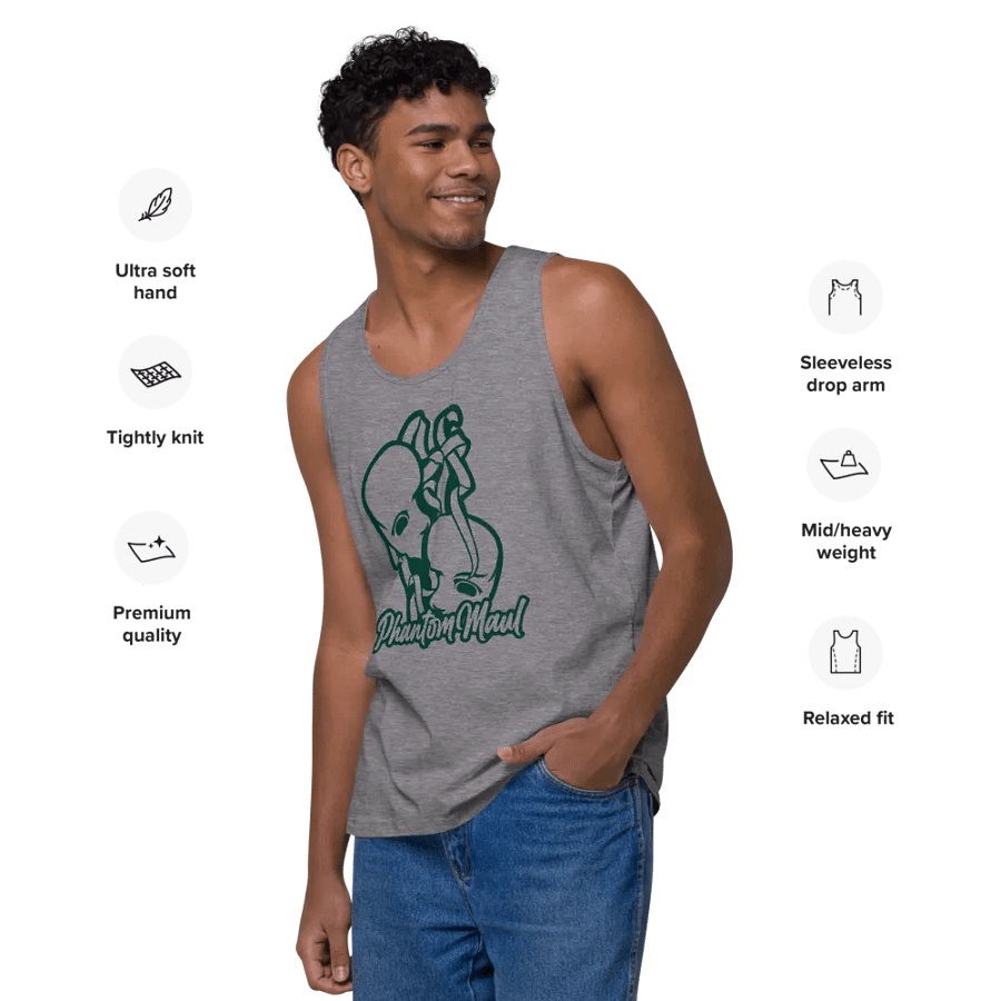 Forest Green Logo Tank Top product image (12)