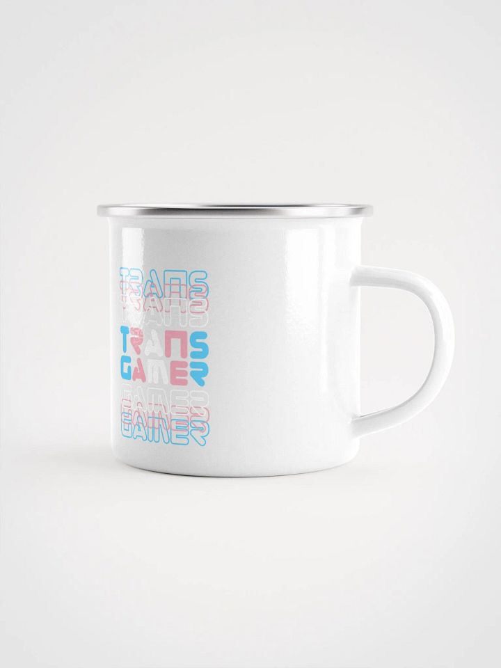 Trans Gamer Enamel Cup product image (1)