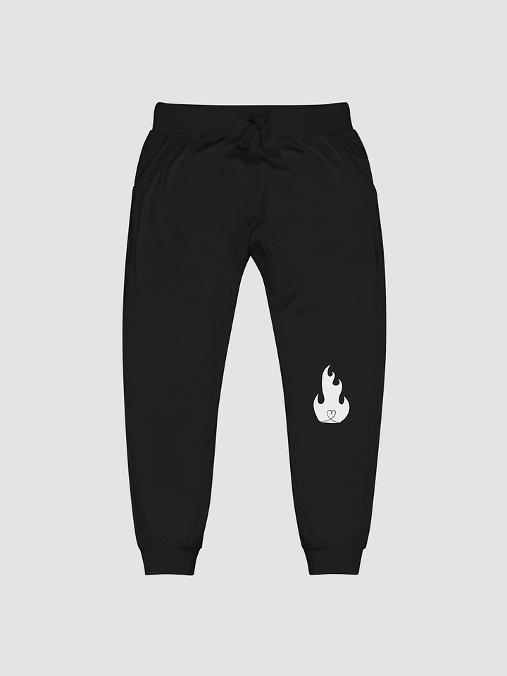 White Fire Sweatpants product image (1)