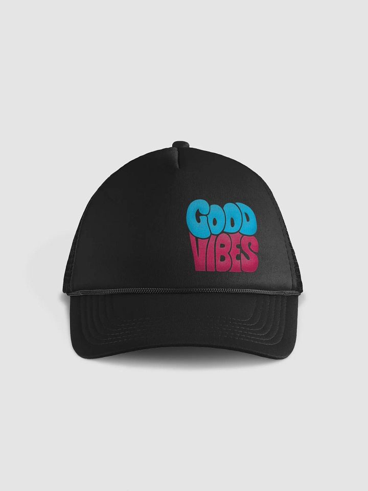 Vibrant Vibes Foam Trucker Hat product image (1)
