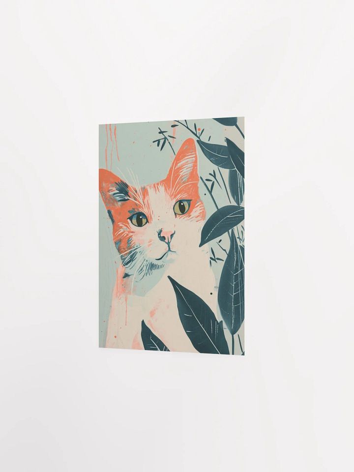 Enigmatic Feline Serenity Poster product image (2)