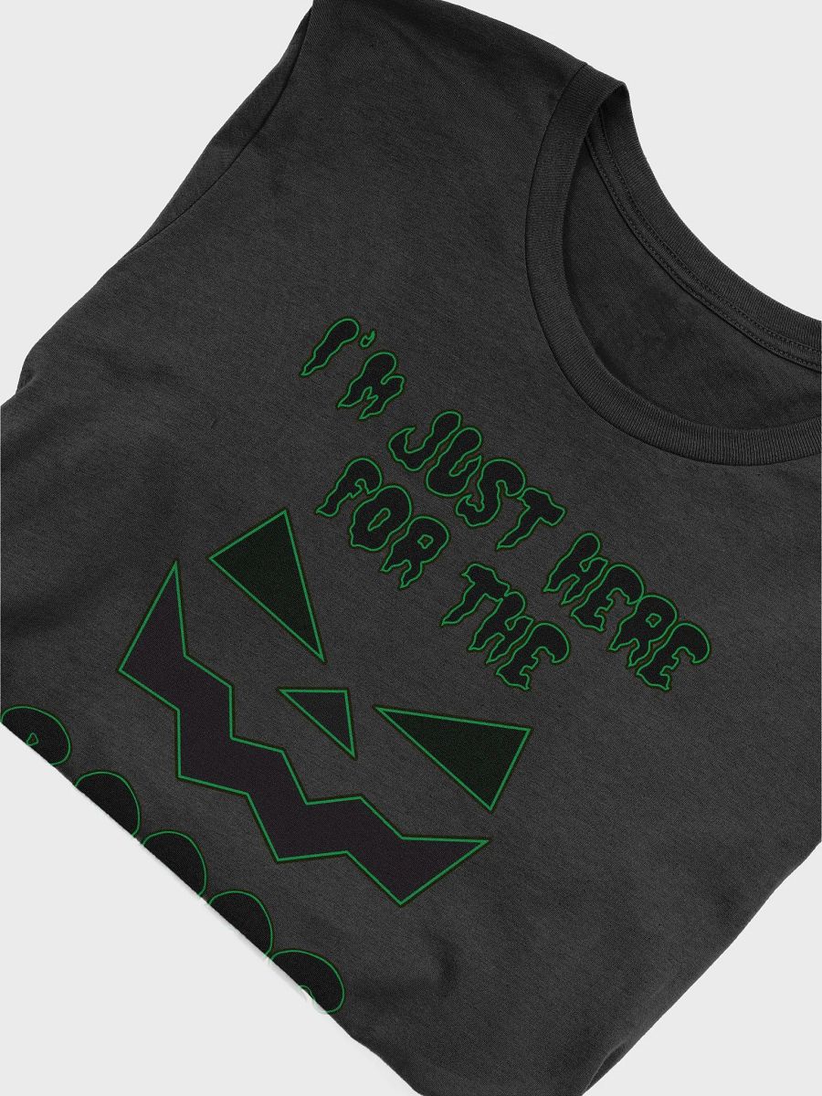 I'm Just Here For The Booos Ghost Face Halloween T-Shirt | Fun & Festive Tee for Halloween Parties product image (14)