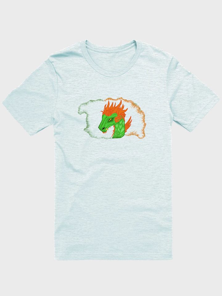 Fiery Dragon Head Unisex T-Shirt product image (1)