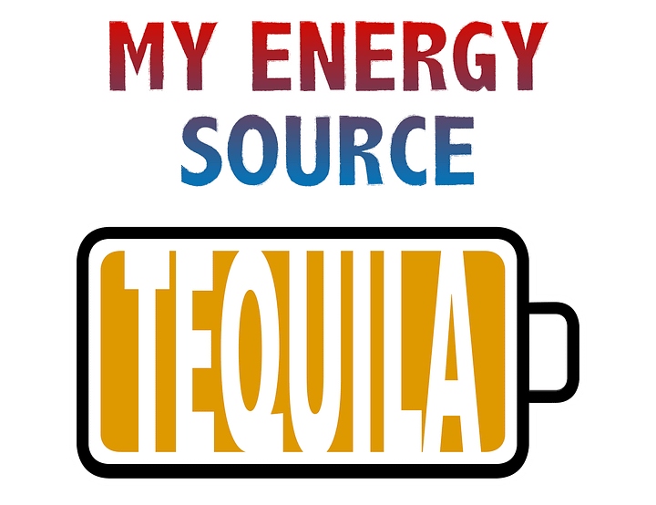 Tequila is My Energy Source T-Shirt product image (2)