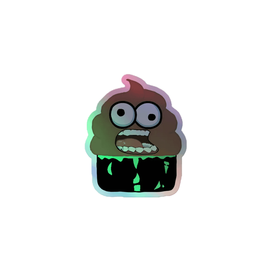 MrPoopers Halo Sticker product image (1)