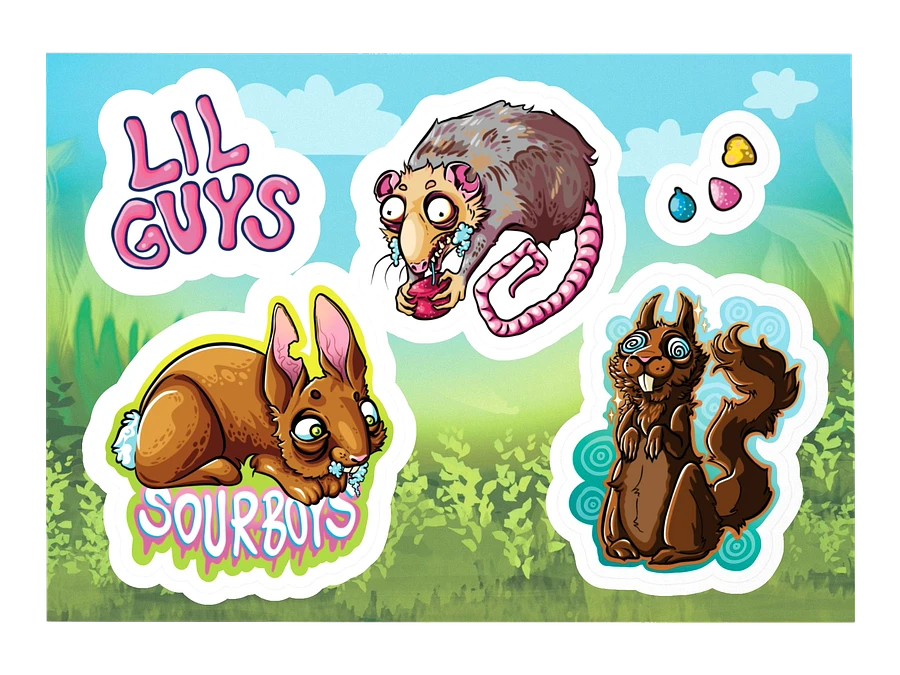 Lil Guys Sticker Sheet product image (1)