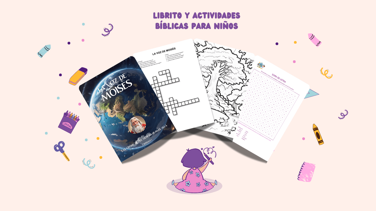 Librito La Voz de Moisés: Las Crónicas Del Génesis & Más Allá | Capitulo 1 product image (3)