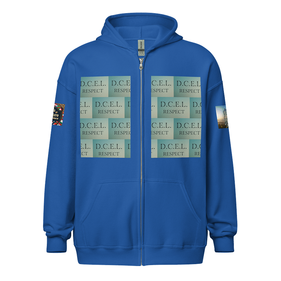 Unisex Da Culture, Experience Love! Zipper Hoodie product image (1)