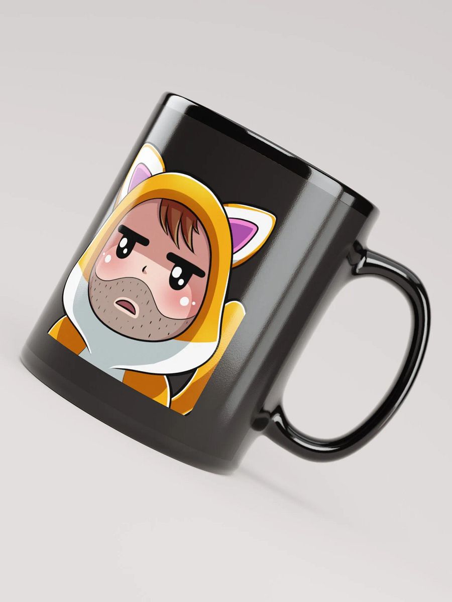 Catty Pix Black Glossy Mug product image (4)