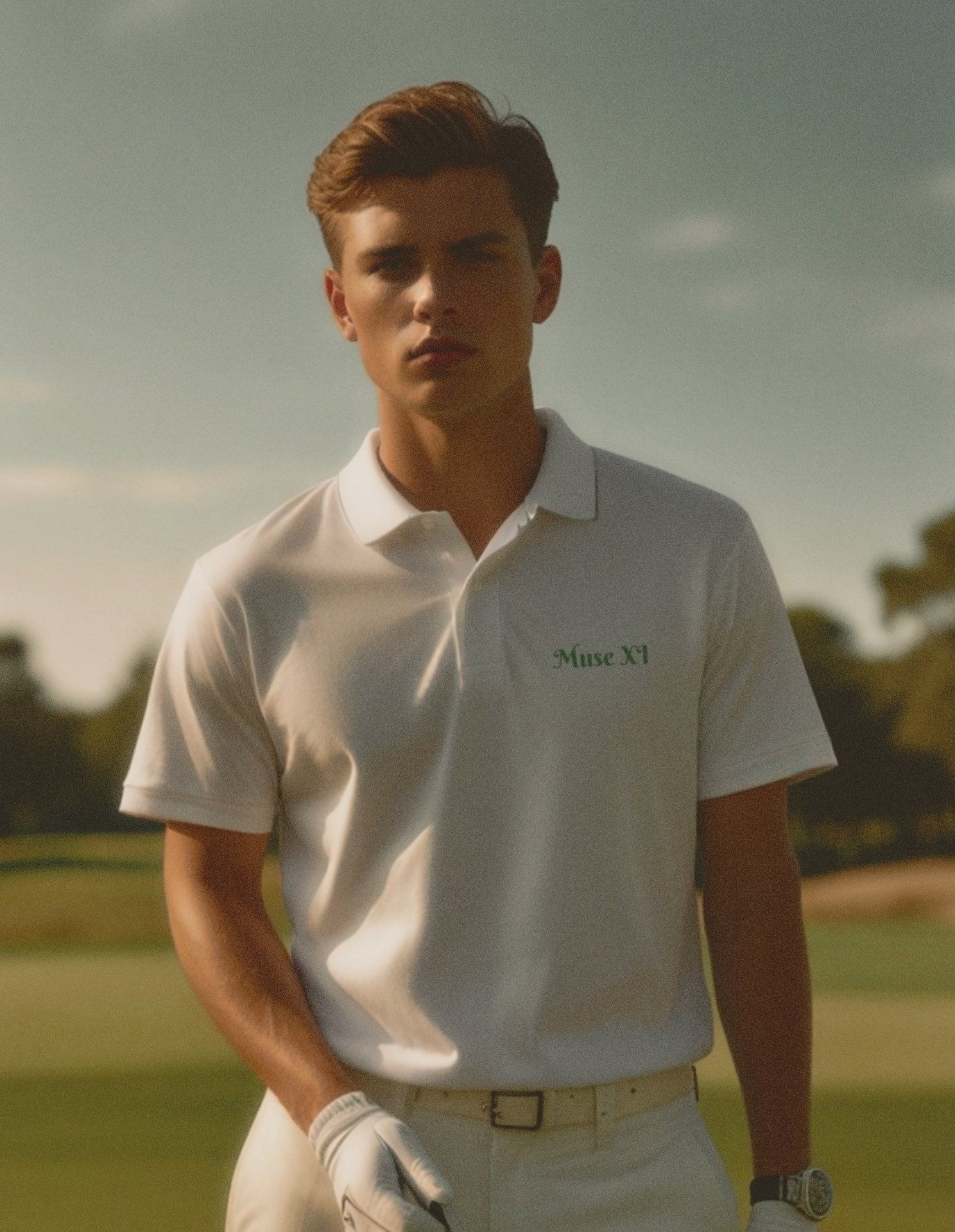 Muse XI x Adidas Performance Polo Shirt (green) product image (1)