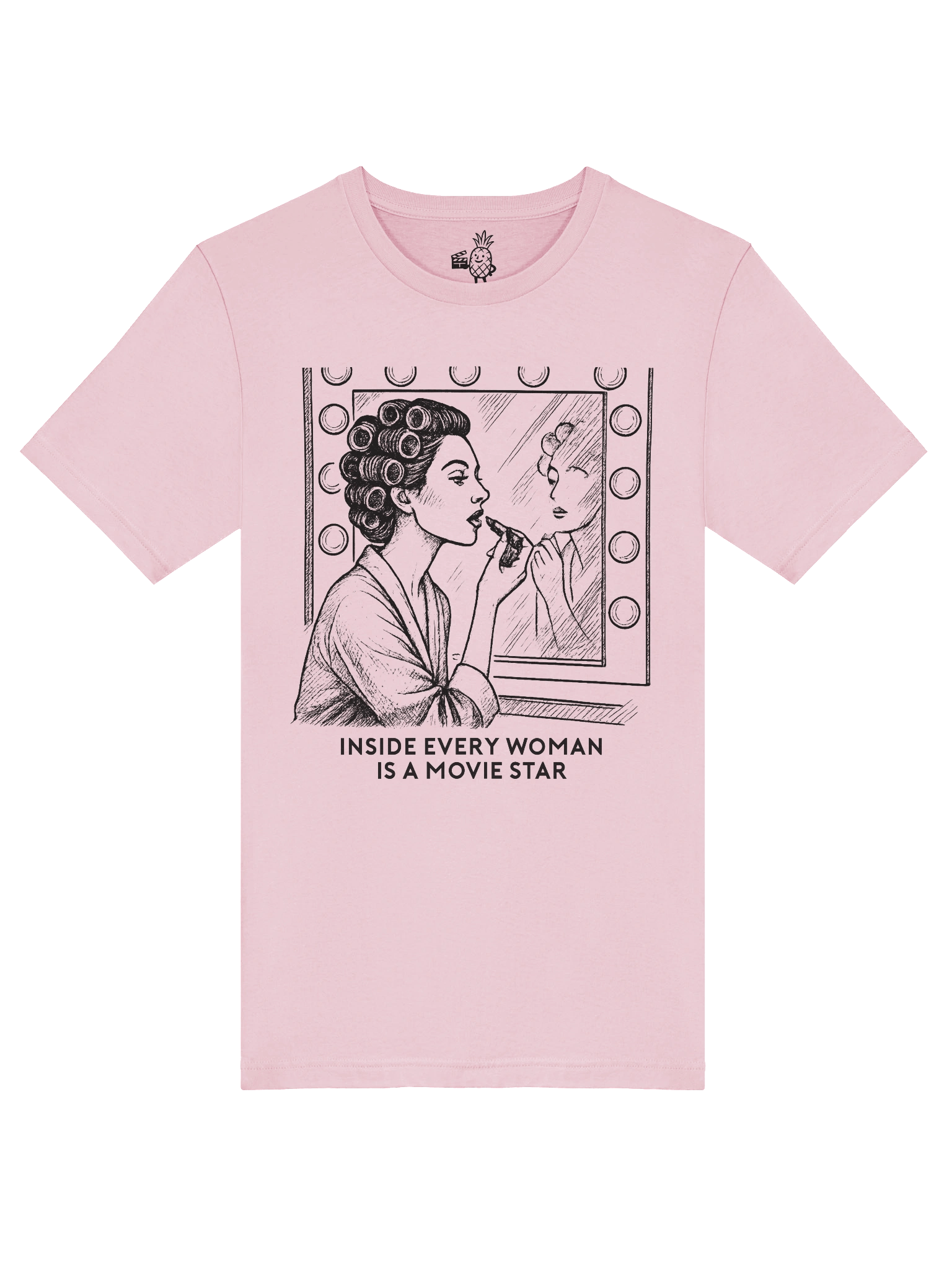 Movie Star in the Makeup Mirror Unisex T-Shirt product image (52)