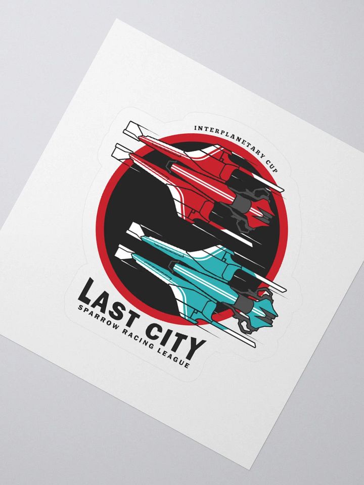 Retro Sparrow Racing League Sticker product image (3)