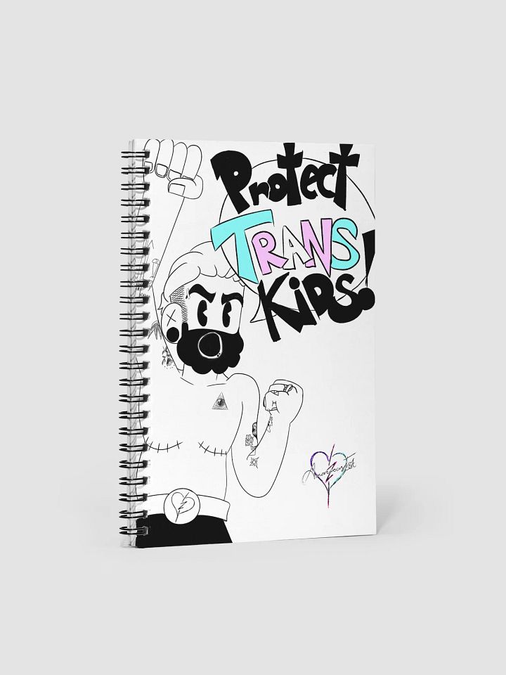 Protect Trans Kids! Spiral Notebook product image (1)