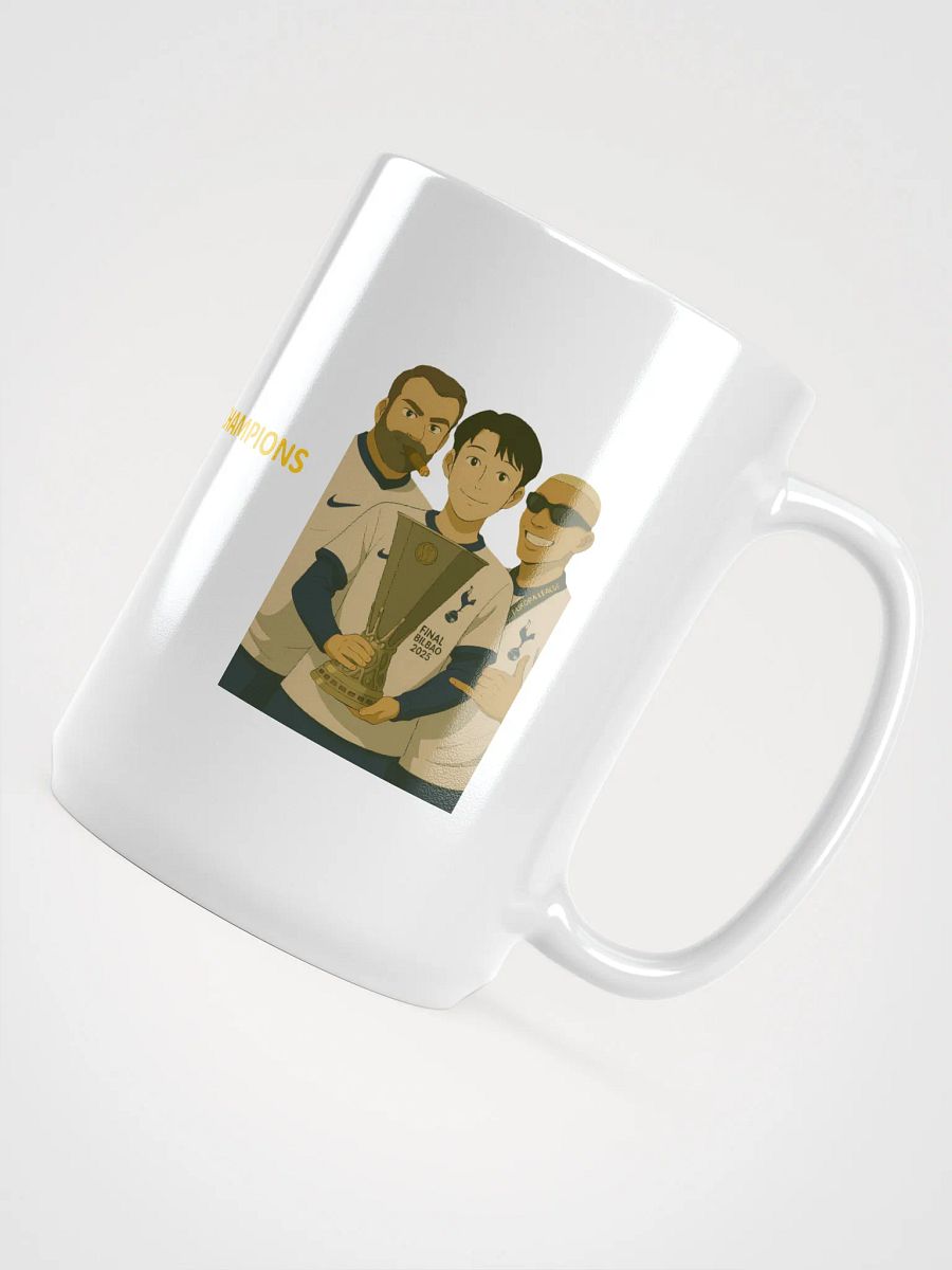Glossy Mug - Son Heung Min, Ange Postecoglu and Richarlison - Tottenham Hotspur - (Various Colours) product image (4)