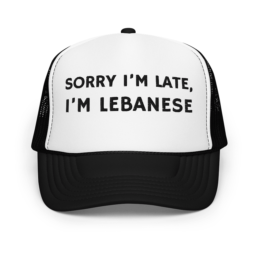 Sorry I'm Lebanese Embroidered Hat product image (3)