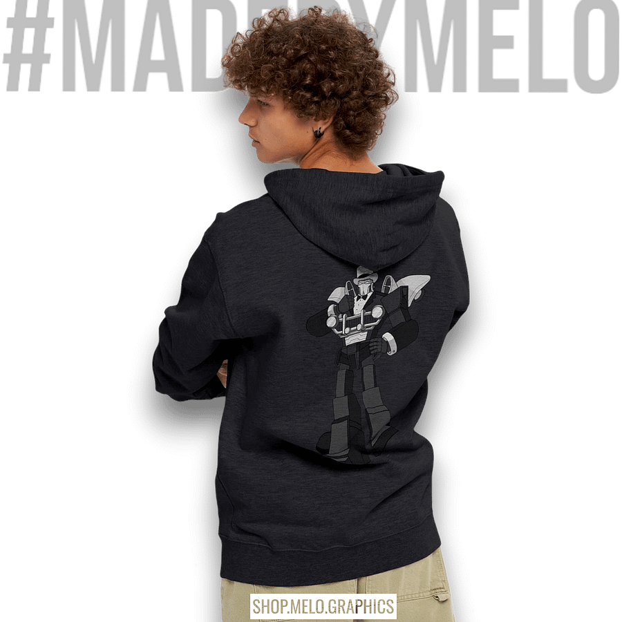 Fancy Carball Bot - Classic Zip Hoodie | #MadeByMELO product image (3)