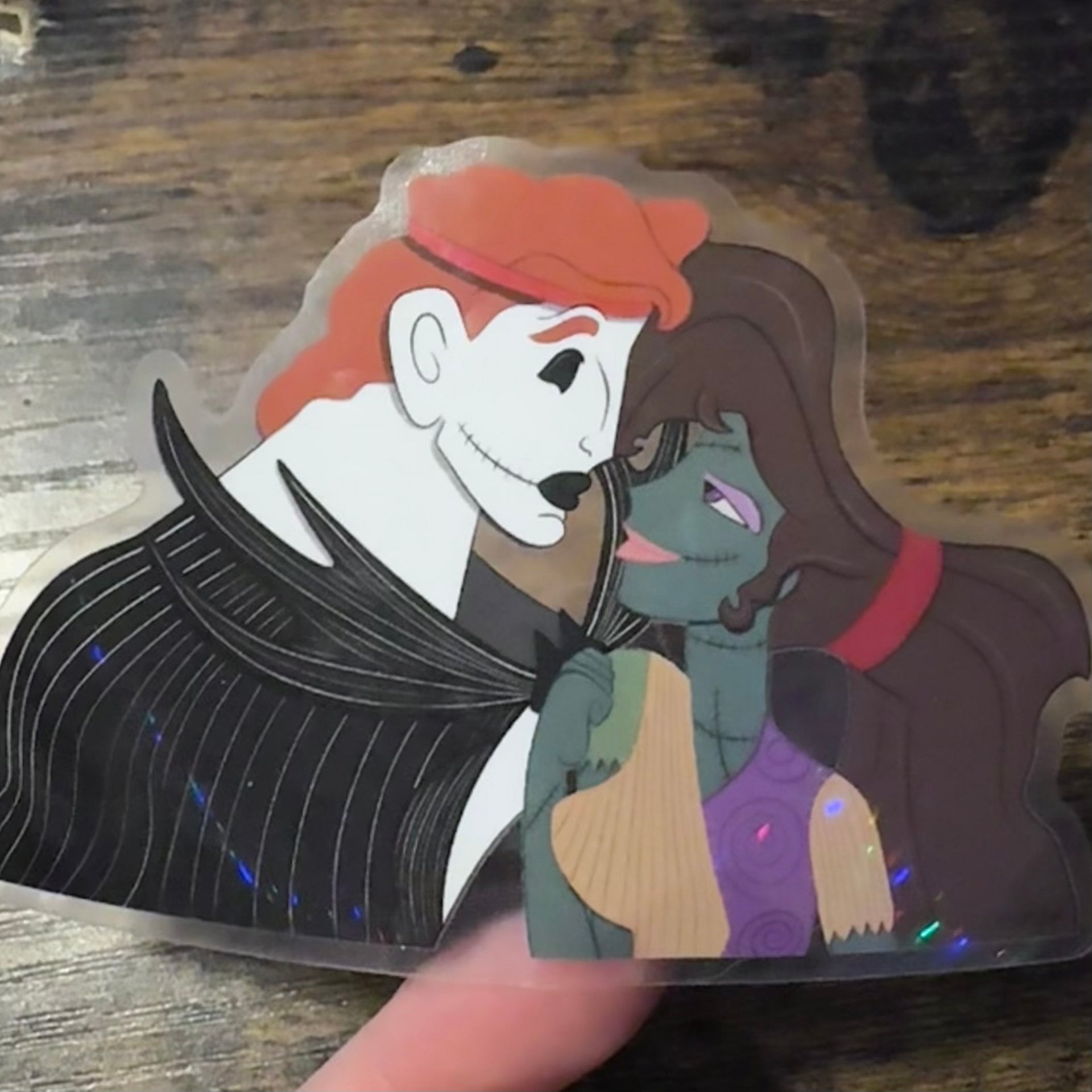 Hercules/NBC Mashup Clear Sticker product image (2)