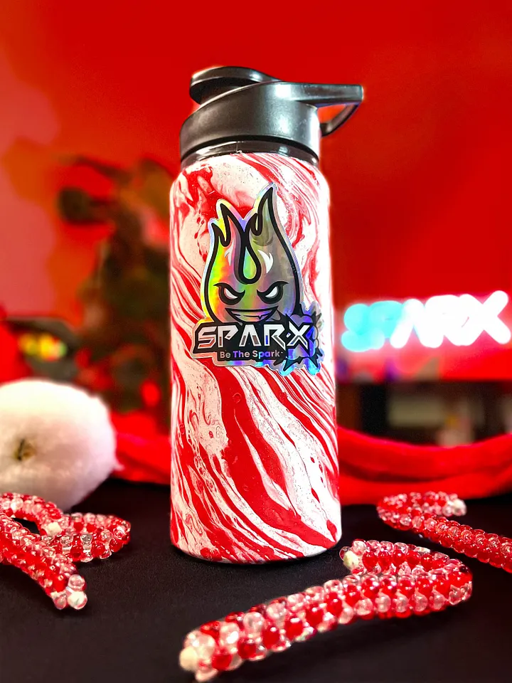 Candy Cane Sparx Bottle product image (1)