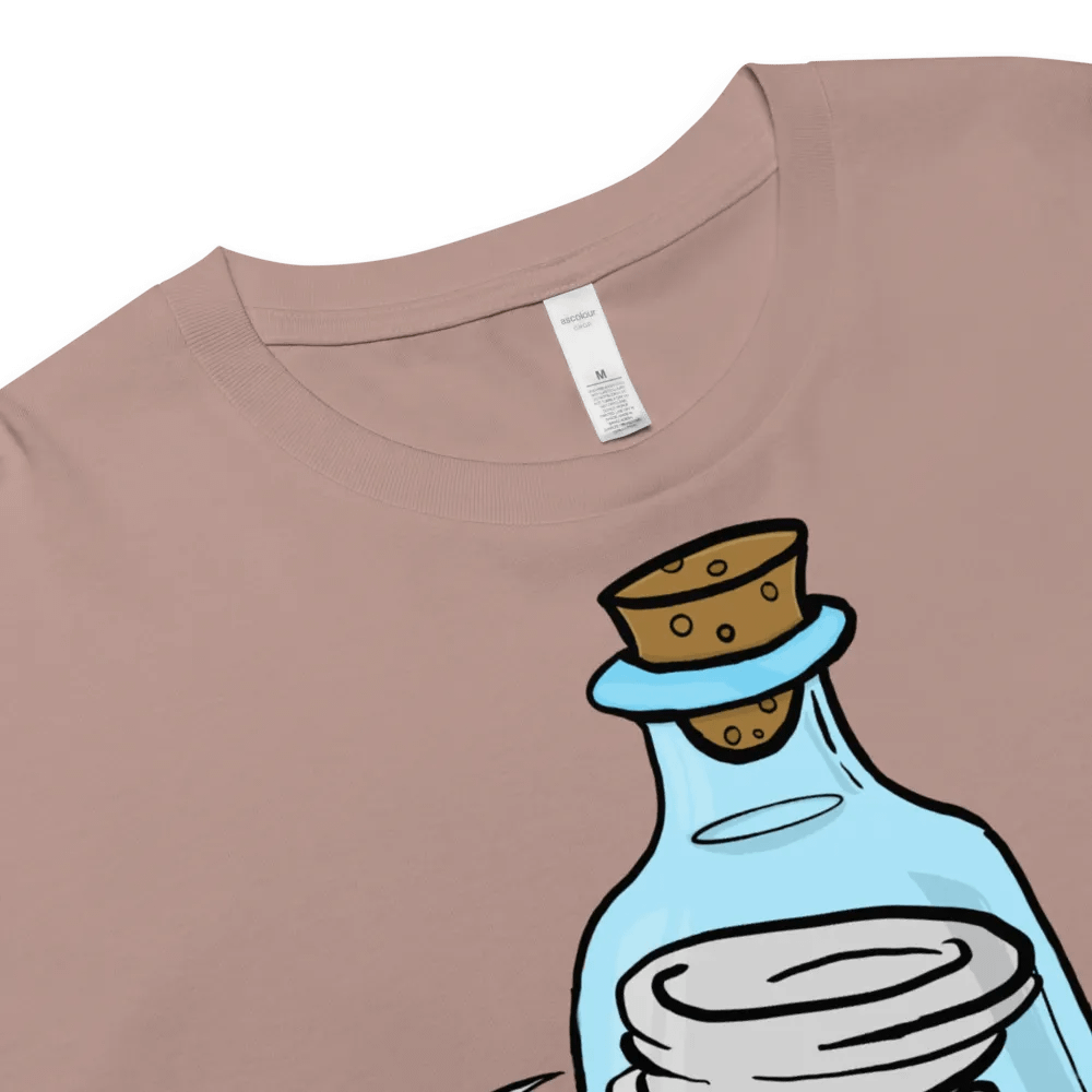 Chaos Vessel Short Sleeve Crop Top product image (2)