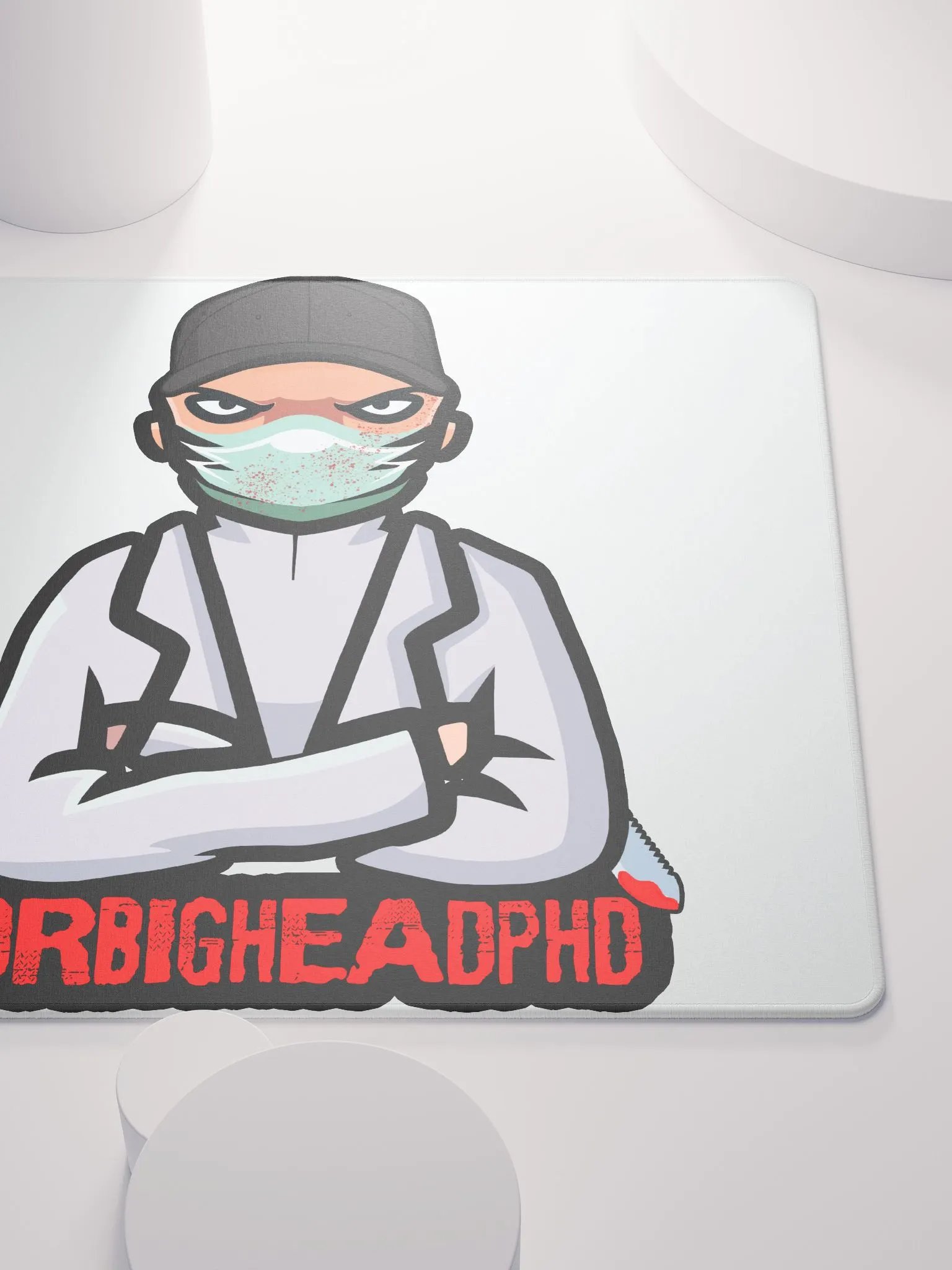 DRBIGHEADPHD Gaming Mouse Pad product image (5)