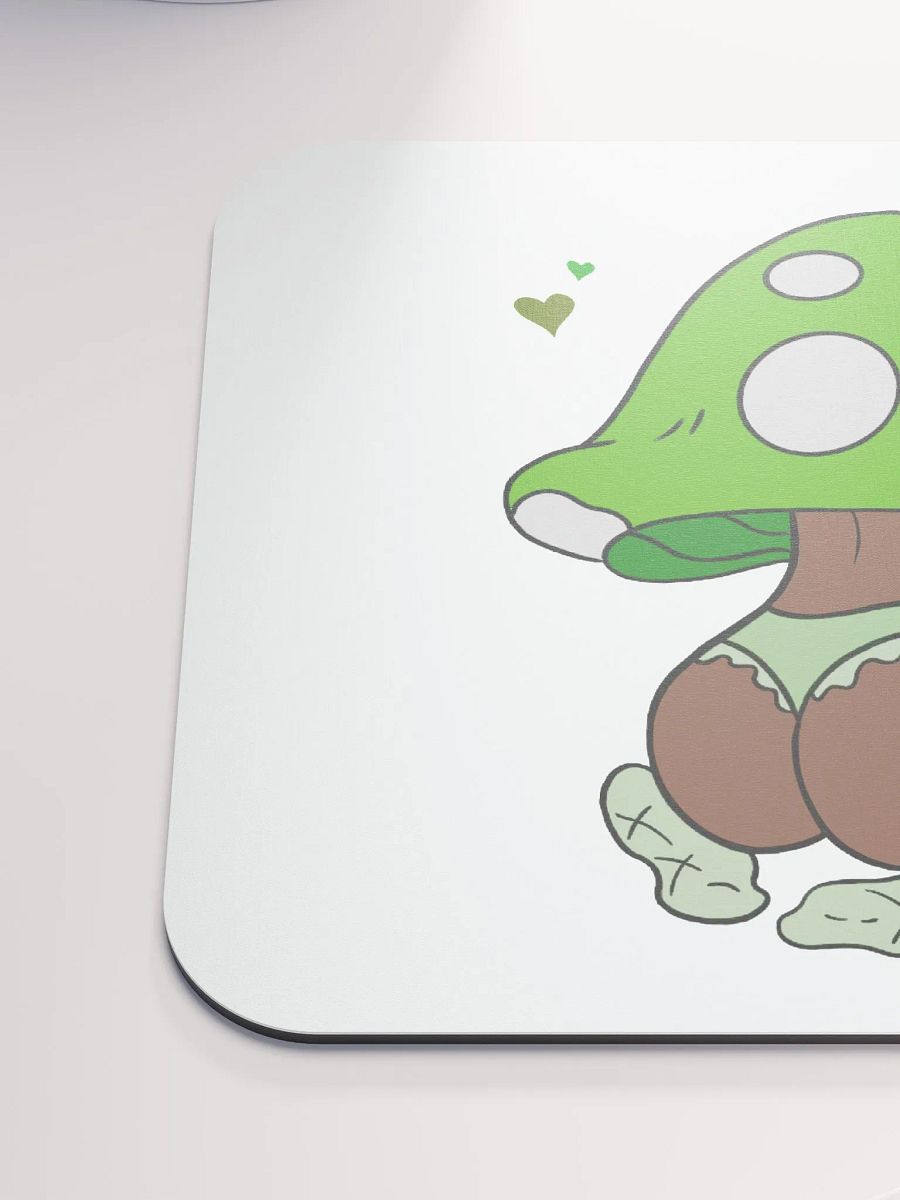 Mushroom baddie Desk Mat - Green product image (6)