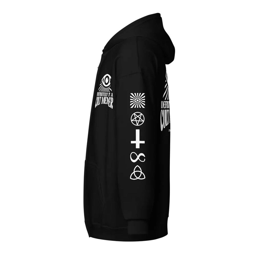 Definitely Not A Cult Member Hoodie (Black) product image (3)