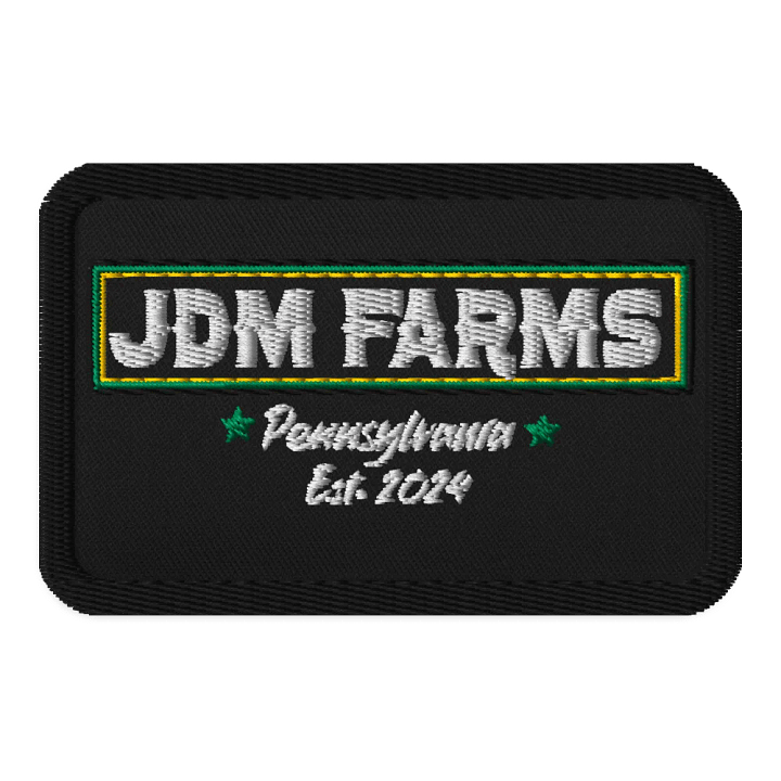 JDM Farms Stitched Dreams Patch product image (1)