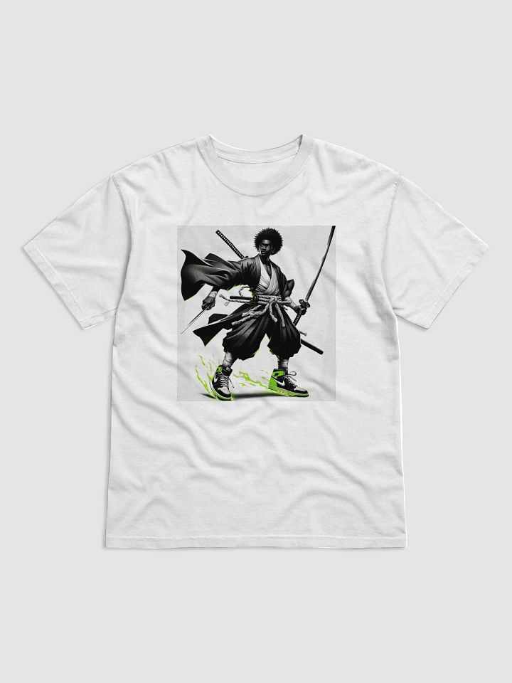 Black Samurai Tee Green V2 product image (9)