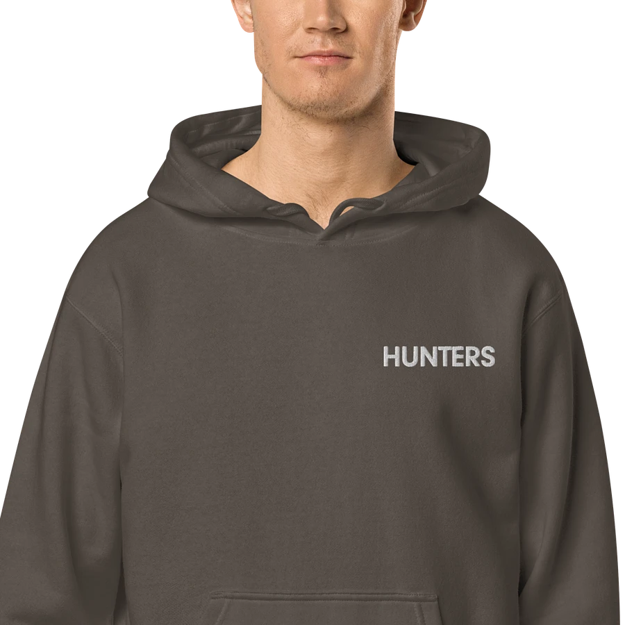 Hunter of Monsters: Fear of Gog(mazios) Pigment Dyed Embroidered Hoodie product image (1)