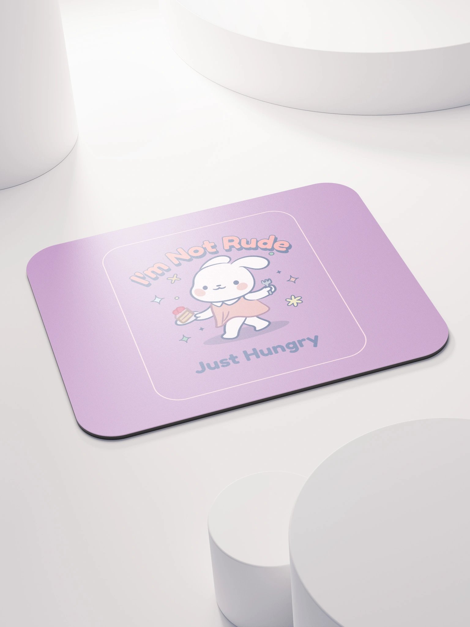 Hungry Bunny Mouse Pad product image (4)