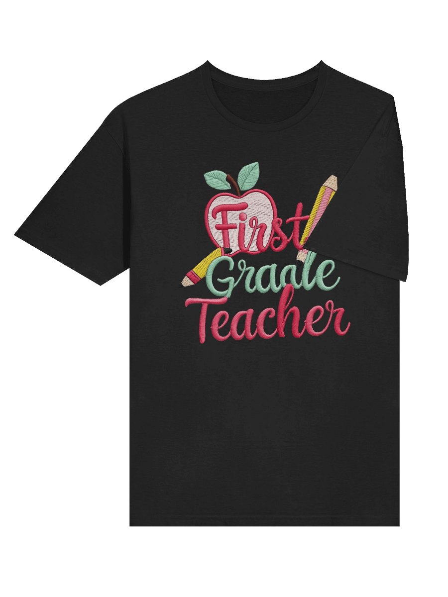 Classroom Chic First Grade Teacher Tee product image (40)