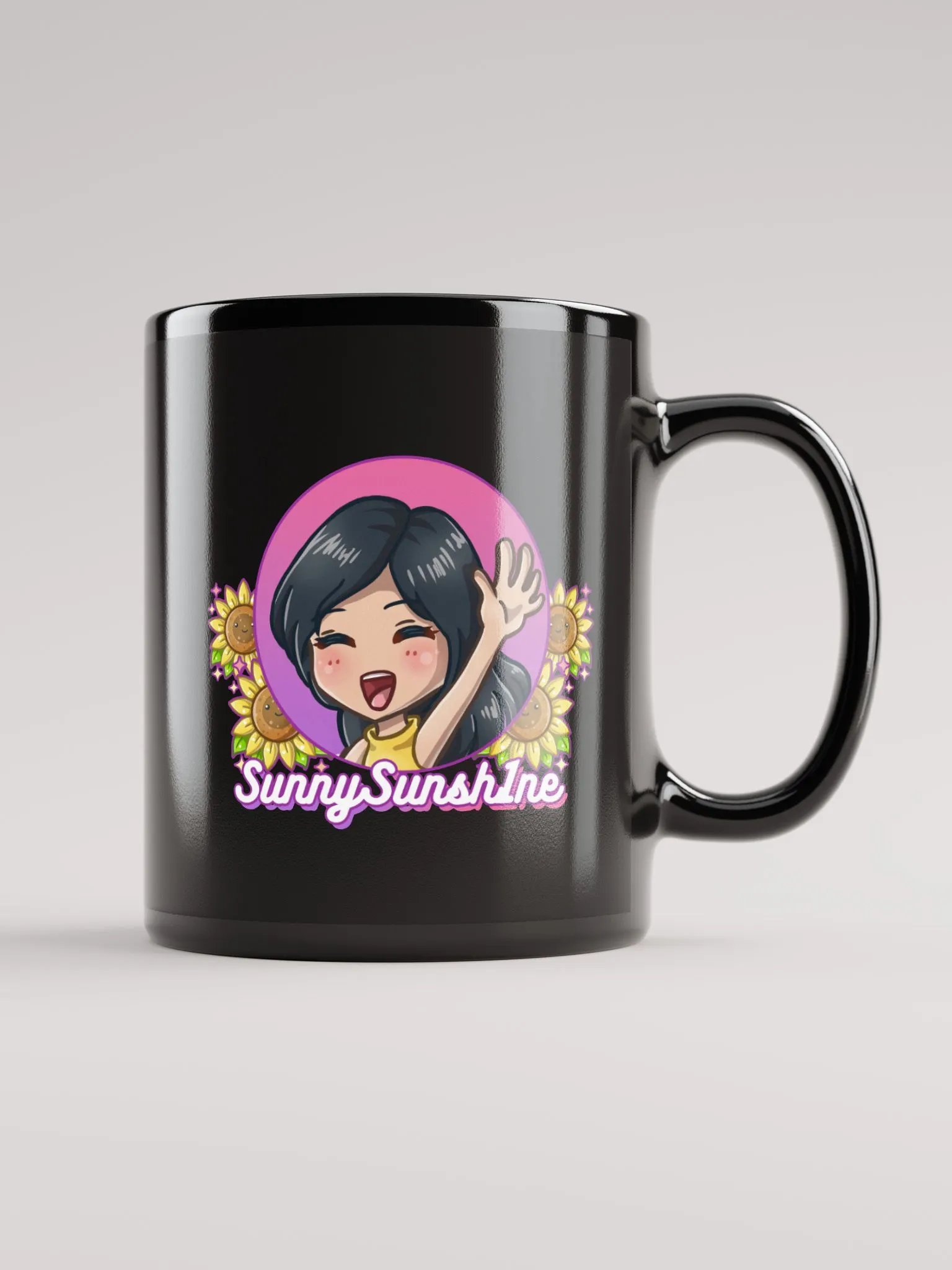 SunnySunsh1ne Black Glossy Mug product image (1)