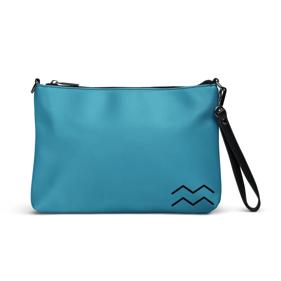 Aquarius Teal All-Over Crossbody Bag product image (1)