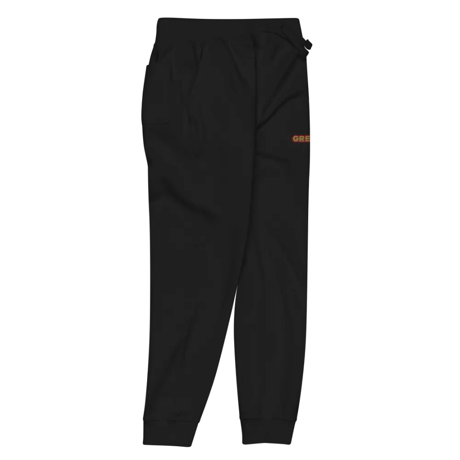 GREČICA Distorted Glitch Unisex Fleece Joggers product image (10)