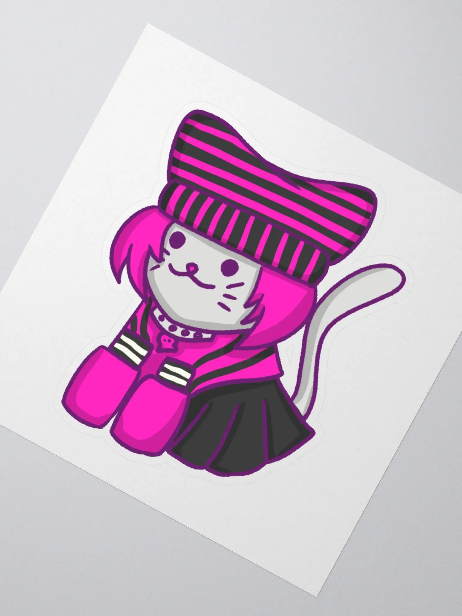 THE EMO LOVE CLUB Kitty Sticker product image (8)