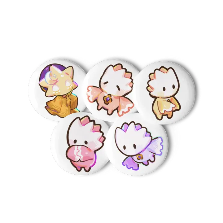 Starburst Pin Button Set product image (3)