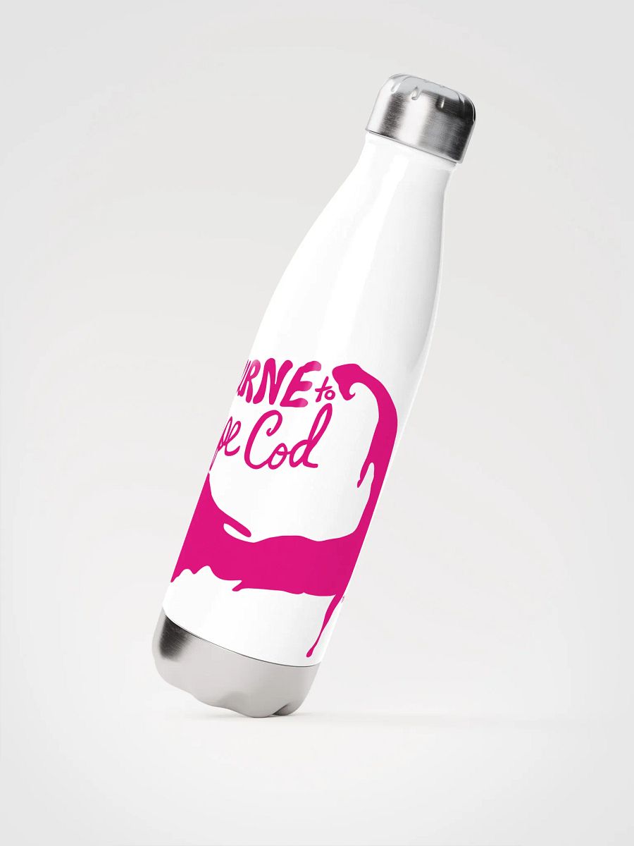 BOURNE to Cape Cod™ | Stainless Bottle | Vibrant Pink on White 💧 product image (2)