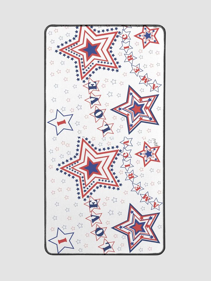 Desk Mat, I LOVE AMERICA design. product image (2)