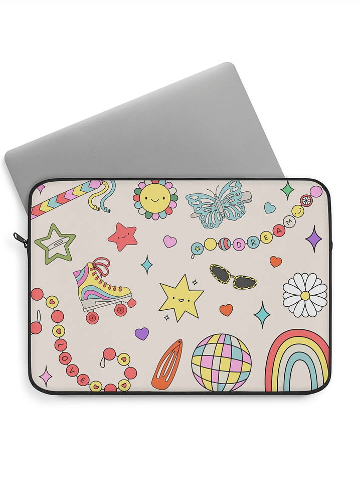 Whimsical Doodles Laptop Sleeve product image (3)