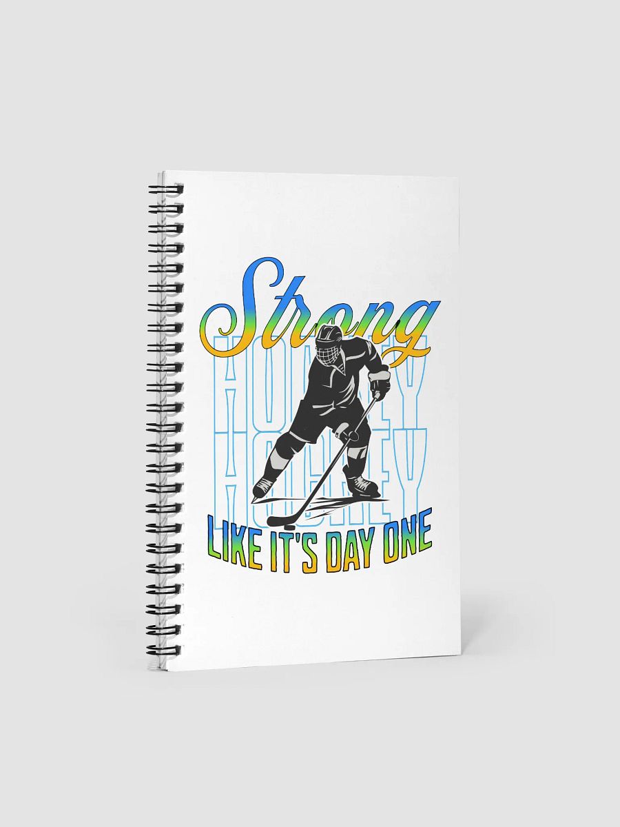 Like Its Day One Hockey Spirit Notebook product image (2)
